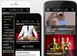 The New Yorker Goings On App