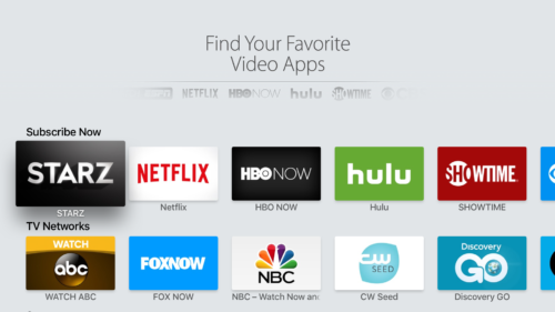 Favorite Video Apps