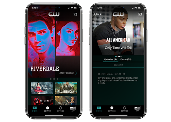 The CW iOS App